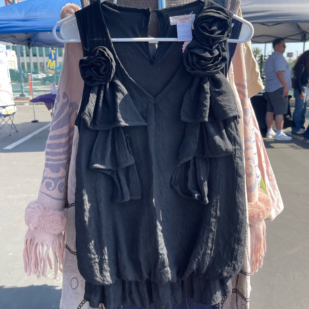 Promesa USA Black Sleeveless Top